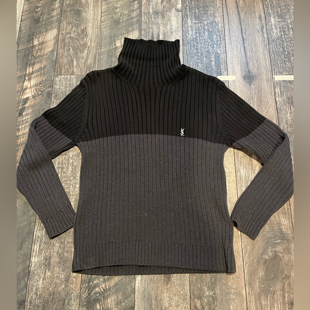 Yves Saint Laurent KNITTED Turtle-Neck Sweater